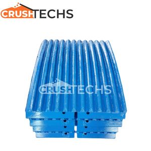 C80 Jaw Crusher Wear Parts Manganese Casting Fixed Jaw Plate