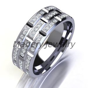 Stylish Carbon Fiber Ring with Colorful Resin Map Accent