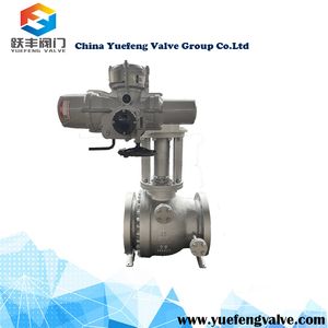 Top Entry Ball Valve Ring Type Backpressure Coker Ball Valve Solenoid Control Valve