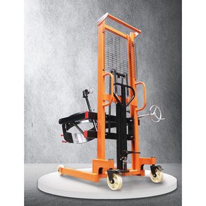 Multi-Function Drum Stacker Oil Drum Lifter Manual Hydraulic Manual Pallet Stacker