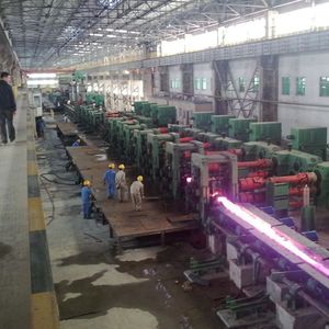 Roughing, Intermediate and Finishing Rolling Mills with PLC Automation