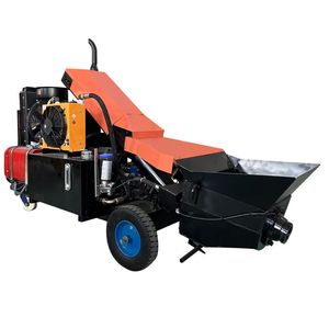 Spot Concrete Pump Construction of Diesel Fine Stone Mortar Concrete Delivery Pump 50m Height