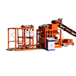Qtj4-25 Fully Automatic Cement Brick Making Machine Concrete Block Forming Maker