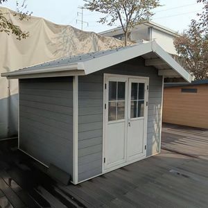 Wholesale Garden Tool Garden Shed Portable PP Metal Outdoor Waterproof Metal Tools Storage Shed