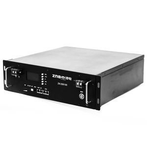 Rack-Mounted Energy Storage Battery 25.6V 100ah 2560wh LiFePO4 Zn256100-R Solar Power
