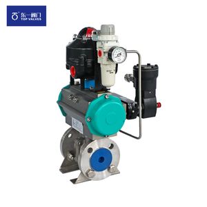 Stainless Steel Air Control Pneumatic Actuator 3inch Flange End Ball Valve for Water Oil Gas with API 608 Certified