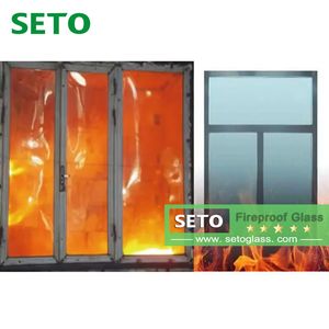Factory High Quality Fire Insulation 30min-120min Door Window Fire-Resistant Fireproof Glass