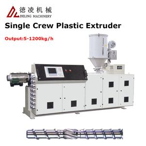 Plastic Extruder for UPVC CPVC HDPE Water Gas Supply Pipe Wood Profile Door Board Glaze Roof Tile Foam Farme Profile Production Extrusion Line Machine