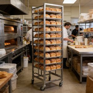 Commercial Stainless Steel Baking Trolley/Gn Pan Rack