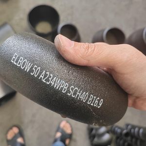 Butt Weld Pipe Fittings ISO/CE Mining Slurry Conveying Pipeline Elbow