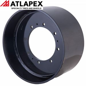 Industrial 1-Piece Steel Wheel Rim for Aerial Work Platforms 365/80r20 405/70r20 Recommend Tire Use