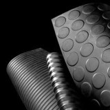 Checker Pattern, Coin Pattern (Round Stud) , Diamond Thread Rubber Mat