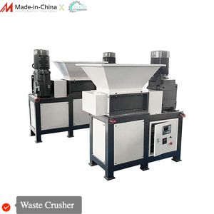Mobile Tire Shredder for Rubber Recycling-Truck/Car Tire Cutter
