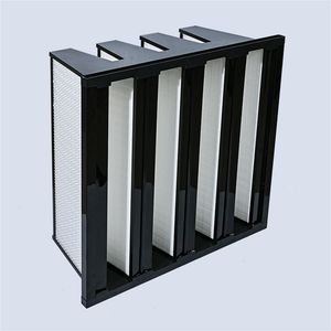 Manufacturer Clean-Link ABS V Bank Filter Pleated HEPA Air Filters HVAC System