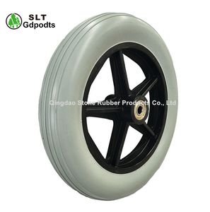8 Inch Caster Wheelchair Wheels Spoke 8' Baby Stroller Wheels Solid Caster
