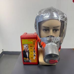 Fire Escape Hood Gas Mask Aluminum Foil Protective Face Mask for Hotel