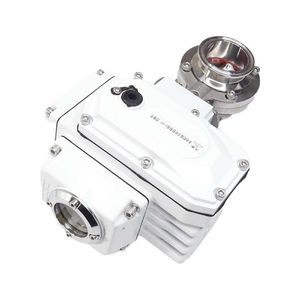 Premium Food-Grade Stainless Steel Butterfly Valve for Sanitation