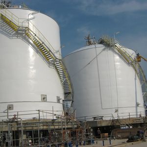 Cryogenic Atmospheric Pressure Industrial Liquefied Oxygen Flat-Bottom Storage Tank