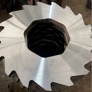 Industrial Plastic Metal Wood Tire Single Dual Shaft Shredder Crusher Rotor Moving Bed Fixed High Wear Resistant Heat Treated OEM Blade