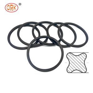 Brown NBR/Nitrile/FKM/Silicone Rubber X Shaped Ring Seal Quad Ring X Ring Supplier