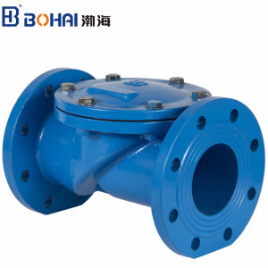 Carbon Stainless Steel Rubber Disc Non Return Flanged Swing Type Check Water Control Valve