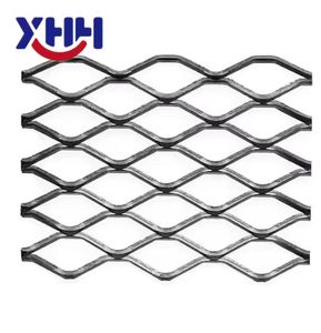 Steel Features Galvanized 4FT * 8FT Sheets Expanded Metal Mesh