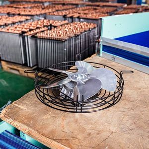Industrial Metal Fan Blade From 125mm to 800mm for Ventilation and Cooling Systems in Factories and Warehouses