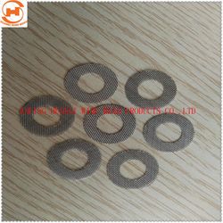 Stainless Steel/Galvanized/Copper/Black Woven Wire Mesh Filter Discs