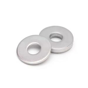 DIN125 Flat Head Carbon Steel Stainless Steel A2 A4 Metal Washer M6