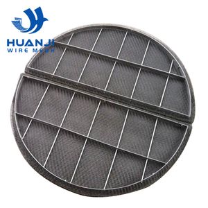 304 316 Stainless Steel Nickel Knitted Wire Mesh Demister Mist Eliminator Oil Gas Liquid Separator / Mist Eliminator