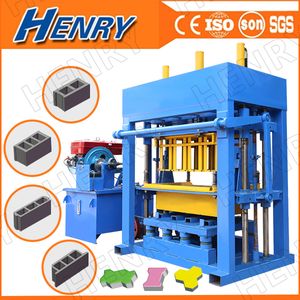 Diesel Hydraulic Brick Making Machine Concrete Hollow Block Making Machine Manual Interlocking Brick Machine