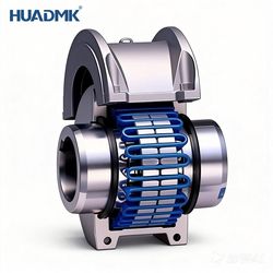 Compact Flexible Grid Coupling with Taper-Lock Bushings for Power Plant Boiler Feed Pumps
