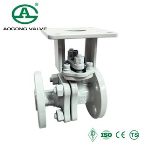High-Quality Manual Flanged Floating Ball Valve 150lb DN15