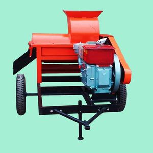 Trailer Type Farm Use Diesel Engine Machine 6-8t/H Maize Thresher