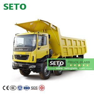 3mm 5mm 6mm 8mm Clear Tempered Glass Loader Truck Front Glass