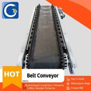 Inclined Belt Conveyor Modular Belt Conveyor Flat Wire Belt Conveyor