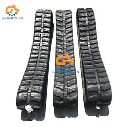 Excavator Spare Parts, Undercarriage Rubber Track for 1.5 Ton 8 Ton 9 Ton 10 Ton 12 Ton 15 Ton Crawler Excavator Machinery Parts