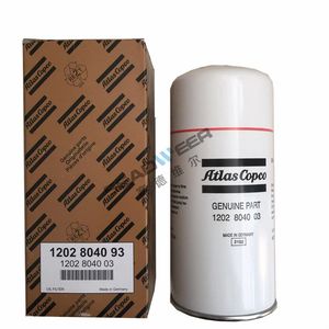 1092200283 1202804002 1202804093 1202804003 Oil Filter Air Compressor Spare Parts Oil Filter Atlas Copco