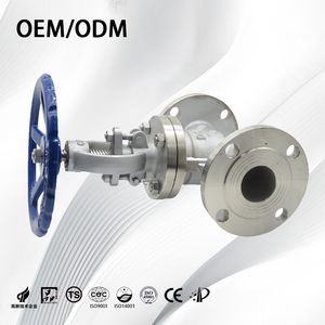 High-Quality Carbon Steel Vertical Globe Valve with Flange