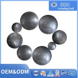 ISO9001 Certifications 10mm to 130mm High Chrome Casting Grinding Media Steel Ball for Ball Mill Metal Mines and Cement Plants
