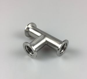 Sanitary Stainless Steel Vacuum Clamp Tee