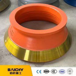 Mining Machinery Cone Crusher Concave for Crusher Parts Manufacturers Mantle and Bowl Liner