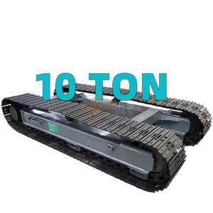 Tosion Custom 10t Heavy Duty Rubber Track Undercarriage Chassis