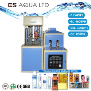 Semi Automatic 10 5L Plastic Bottle Blow Molding Pet Bottle Making Blower Perform Making Bottle Blowing Machine