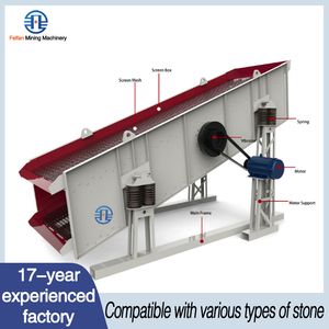 Durable Circular Vibrating Screen Machine for Mining and Building Materials Processing