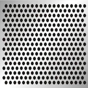 Superior Corrosion Resistance Aluminum Customizable Round Hole Perforated Mesh for Catering Steamed Plate
