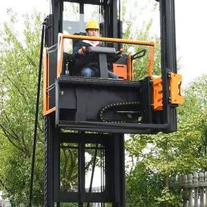 1.5 Ton Turret Truck Kpluslift Man-up Varry Narrow Aisle Pallet Stacker