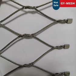 Stainless Steel Wire Rope Mesh/Cable Mesh for Zoo Mesh /Animal Mesh/Enclosure Mesh/Zoo Netting/Animal Cage Mesh