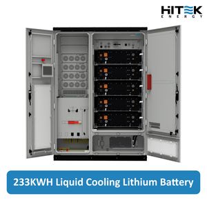 233kwh 280ah Force Liquid Cooling Commercial Solar Energy Storage Container Industrial Rechargeable Lithium Battery Cabinet Outdoor Power Station LFP