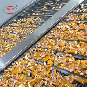 Fully Automatic Baguette Production Line Snack Machine Alkaline Water Bread Cube Production Line